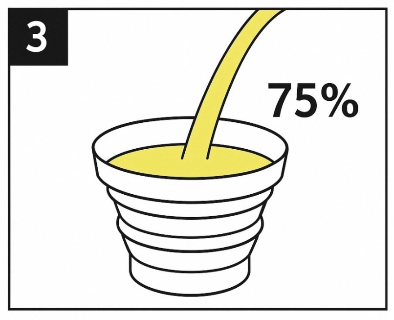 Step 3 Urinate in Cup