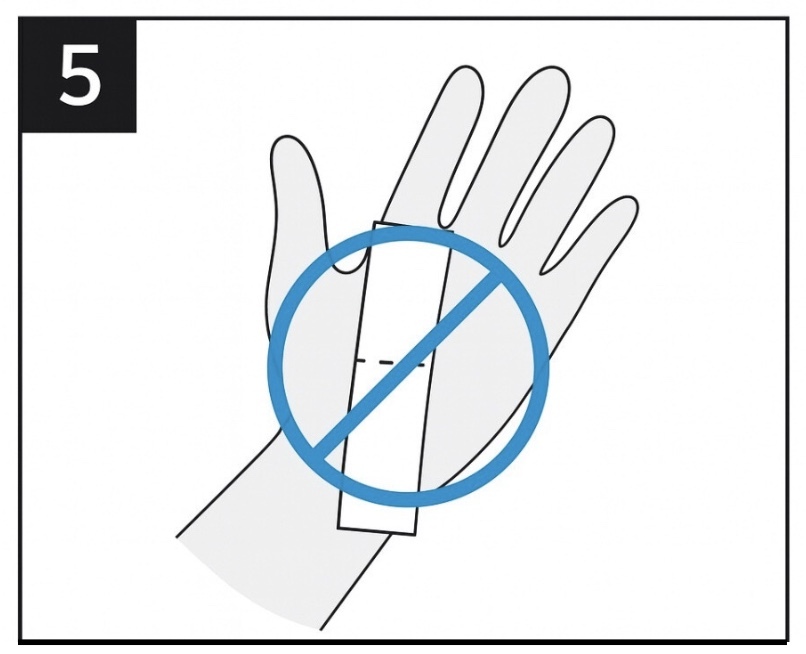Step 5 Don't Touch paper